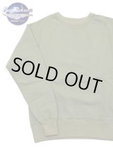 画像: 【 BUZZ RICKSON'S（バズリクソンズ） 】 FREEDOM SLEEVE SWEAT SHIRT [ SOLID MODEL ] [ OLIVE ]
