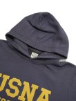 画像5: 【 BUZZ RICKSON'S（バズリクソンズ） 】 スウェットパーカー SWEAT PARKA [ U.S. NAVAL ACADEMY ] [ NAVY ]