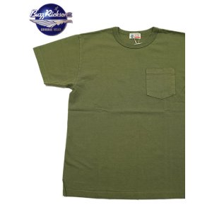 画像: 【 BUZZ RICKSON'S（バズリクソンズ） 】　ポケットTシャツ [ S/S POCKET T-SHIRT ] [ Olive ] 【 メール便可 】