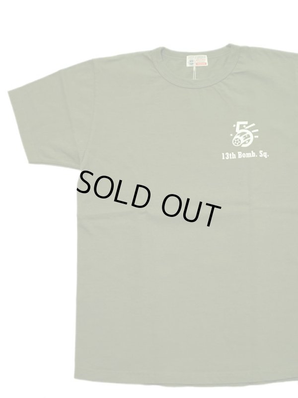 画像2: 【 メール便可 】 【 BUZZ RICKSON'S（バズリクソンズ） 】　プリントT-シャツ [ S/S T-SHIRT ] [ 13th BOMB.SQ.GRIM REAPERS ] [ Black ]