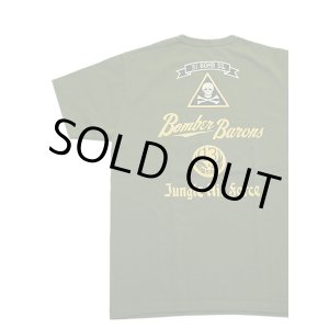 画像: 【 BUZZ RICKSON'S（バズリクソンズ） 】　ポケ付きプリントT-シャツ [ S/S T-SHIRT ] [ 5th BOMB GROUP ] [ Olive ] 【 メール便可 】