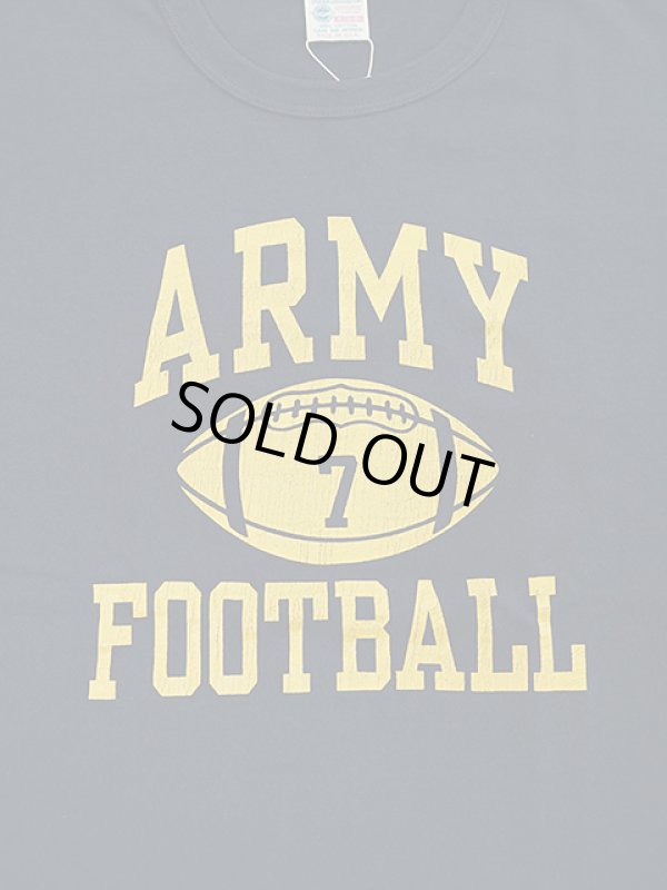 画像4:  【 BUZZ RICKSON'S（バズリクソンズ） 】　プリントT-シャツ [ S/S T-SHIRT ] [ ARMY FOOTBALL ] [ NAVY ] 【 メール便可 】