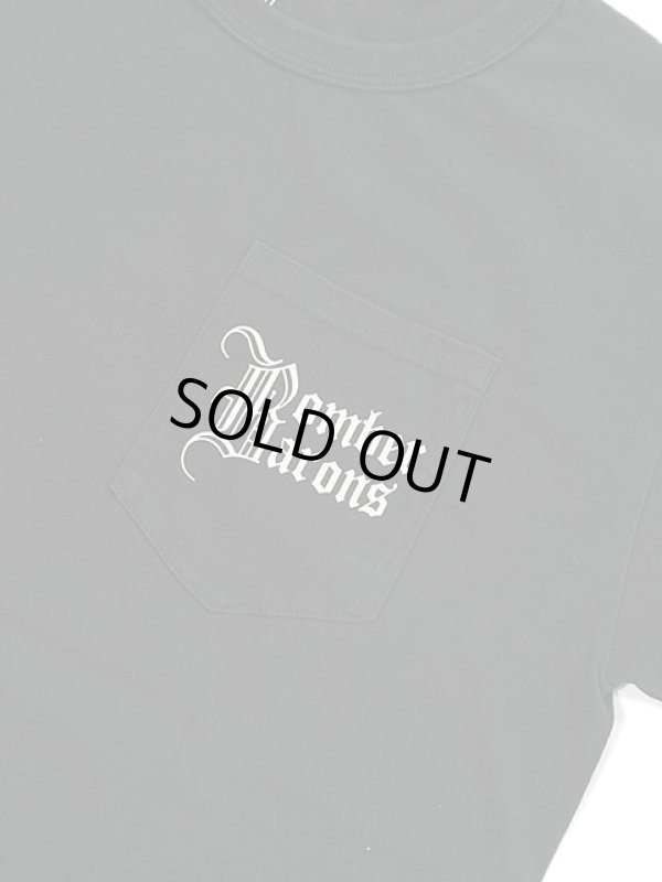 画像4: 【 BUZZ RICKSON'S（バズリクソンズ） 】　ポケ付きプリントT-シャツ [ S/S T-SHIRT ] [ BOMBER BARONS ] [ BLACK ] 【 メール便可 】