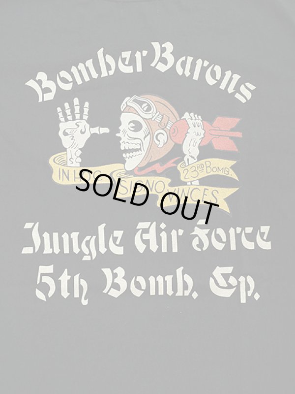 画像6: 【 BUZZ RICKSON'S（バズリクソンズ） 】　ポケ付きプリントT-シャツ [ S/S T-SHIRT ] [ BOMBER BARONS ] [ BLACK ] 【 メール便可 】