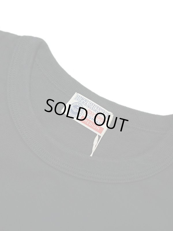 画像7: 【 BUZZ RICKSON'S（バズリクソンズ） 】　ポケ付きプリントT-シャツ [ S/S T-SHIRT ] [ BOMBER BARONS ] [ BLACK ] 【 メール便可 】