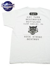 画像: 【 BUZZ RICKSON'S（バズリクソンズ） 】　プリントT-シャツ [ S/S T-SHIRT ] [ 637th TANK DESTROYER BATTALION ] [ WHITE ] 【 メール便可 】