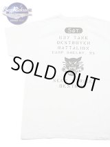 画像: 【 BUZZ RICKSON'S（バズリクソンズ） 】　プリントT-シャツ [ S/S T-SHIRT ] [ 637th TANK DESTROYER BATTALION ] [ WHITE ] 【 メール便可 】