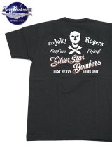 画像: 【 BUZZ RICKSON'S（バズリクソンズ） 】　プリントT-シャツ [ S/S T-SHIRT ] [ 90th BOMB.GROUP Jolly Rogers ] [ BLACK ] 【 メール便可 】
