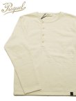 画像3: 【 PREQUEL（プリクエル） 】 ヘンリースウェットシャツ [ Henley Sweatshirt ] [ Natural ]