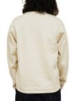 画像2: 【 PREQUEL（プリクエル） 】 ヘンリースウェットシャツ [ Henley Sweatshirt ] [ Natural ]