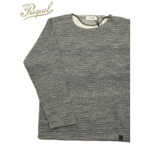 画像: 【 PREQUEL（プリクエル） 】 リブスウェットシャツ [ Ribbed Sweatshirt ] [ Charcoal ]