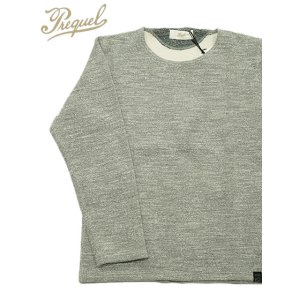 画像: 【 PREQUEL（プリクエル） 】 リブスウェットシャツ [ Ribbed Sweatshirt ] [ Gray ]