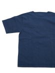 画像2: 【 PREQUEL（プリクエル） 】 スティッフコットンTシャツ [ Stiff Cotton T-shirt ] [ Navy ] 【 メール便可 】