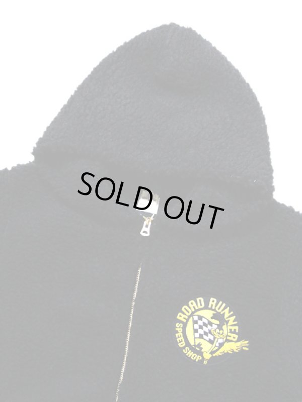 画像3: 【 CHESWICK×ROAD RUNNER（チェスウィック×ロードランナー） 】　ボアフリースパーカー　[ ROAD RUNNERS ]　[ MADE IN U.S.A. ]