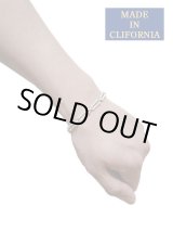 画像: 【 MADE IN CLIFORNIA（メイドインカリフォルニア） 】 T-BAR CHAIN BRACELET [ Vun Nuys ] [ SILVER ] [ Made In USA ]