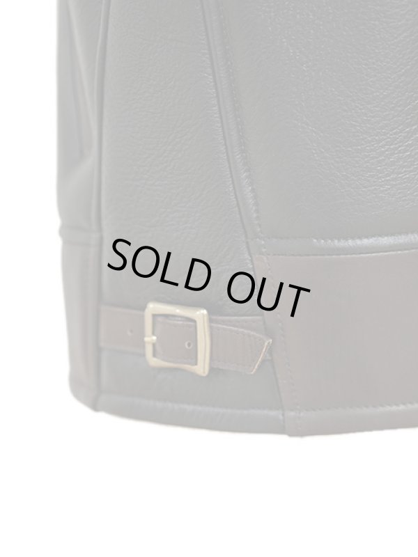 画像10: 【 Y'2 LEATHER（ワイツーレザー） 】　ムートンコサックジャケット　[ Colomer Mouton Cossack Jacket ] [ 羊革 ]