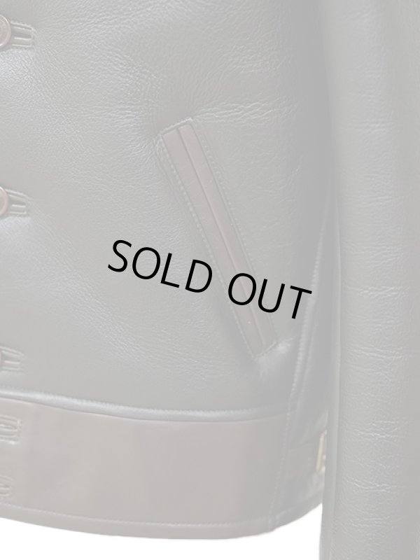 画像6: 【 Y'2 LEATHER（ワイツーレザー） 】　ムートンコサックジャケット　[ Colomer Mouton Cossack Jacket ] [ 羊革 ]