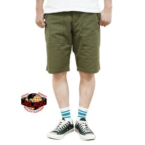 画像: 【 JELADO（ジェラード） 】　ヘリンボーンベイカーショーツ [ CM47 HBT Baker Short Pants ] [ Olive ]