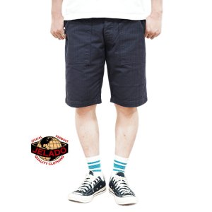 画像: 【 JELADO（ジェラード） 】　ヘリンボーンベイカーショーツ [ CM47 HBT Baker Short Pants ] [ Navy ]
