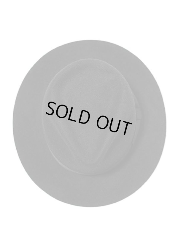 画像2: 【 Dry Bones（ドライボーンズ）】 ウールフェドラハット [ Wool Fedora Hat ] [ BLACK ]