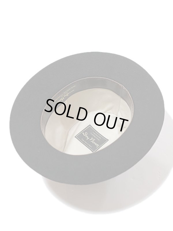 画像4: 【 Dry Bones（ドライボーンズ）】 ウールフェドラハット [ Wool Fedora Hat ] [ BLACK ]