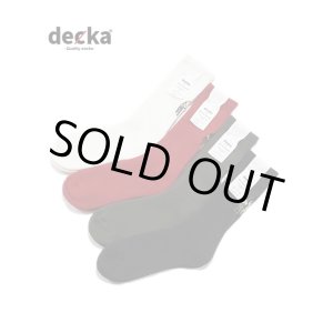 画像: 【 Decka（デッカ） 】Embroidered Socks [  Baseball ] [ Made In Japan ] 【 メール便可 】