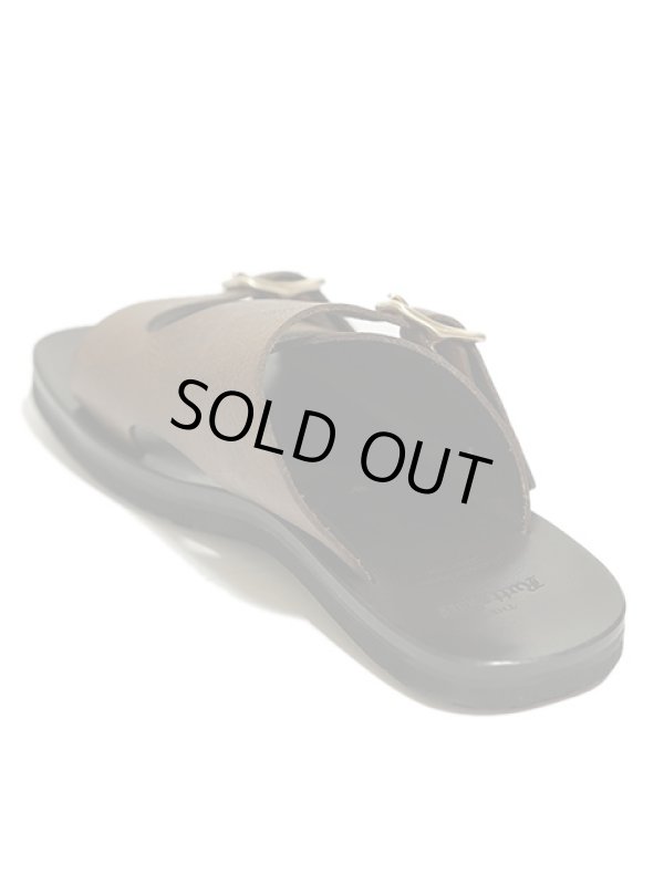 画像7: 【 The Ruttshoes & Co.（ラッドシューズ） 】　Double Monk Sandals　[ ALASKA Leather ]　[ BROWN ]