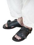 画像2: 【 The Ruttshoes & Co.（ラッドシューズ） 】　Double Monk Sandals　[ ALASKA Leather ]　[ BLACK ]
