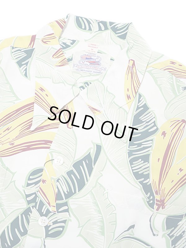 画像3: 【 DUKE KAHANAMOKU（デュークカハナモク） 】　半袖アロハシャツ　[ DUKE'S BANANA LEAF ]