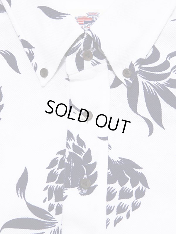 画像4: 【 DUKE KAHANAMOKU（デュークカハナモク） 】　半袖ハワイアンポロシャツ　[ DUKE'S PINEAPPLE ]　[ COOLMAX ]