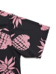 画像4: 【 DUKE KAHANAMOKU（デュークカハナモク） 】　半袖ハワイアンポロシャツ [ DUKE'S PINEAPPLE ] [ COOLMAX ] [ BLACK ]【 メール便可 】