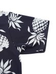 画像4: 【 DUKE KAHANAMOKU（デュークカハナモク） 】　半袖ハワイアンポロシャツ [ DUKE'S PINEAPPLE ] [ COOLMAX ] [ NAVY ]【 メール便可 】