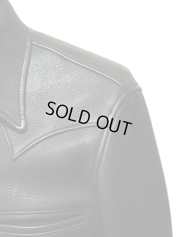 画像6: 【 Y'2 LEATHER（ワイツーレザー） 】  ウエスタンヨークディアスキンシャツ [ 鹿革 ]　[ カタログ未掲載 ]