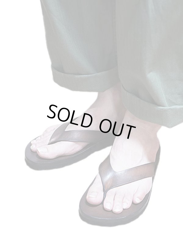 画像6: 【 vasco（ヴァスコ） 】　レザートングサンダル　[ Leather Tong Sandal ]