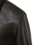 画像6: 【 Y'2 LEATHER（ワイツーレザー） 】　Horse Hide 1st Type Jacket WW2 Model [ BLACK (Tea Core) ] [ 馬革 ]