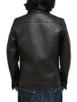 画像2: 【 Y'2 LEATHER（ワイツーレザー） 】　Horse Hide 1st Type Jacket WW2 Model [ BLACK (Tea Core) ] [ 馬革 ]