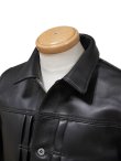 画像5: 【 Y'2 LEATHER（ワイツーレザー） 】　Horse Hide 1st Type Jacket WW2 Model [ BLACK (Tea Core) ] [ 馬革 ]