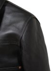 画像6: 【 Y'2 LEATHER（ワイツーレザー） 】　Horse Hide 1st Type Jacket WW2 Model [ BLACK (Tea Core) ] [ 馬革 ]