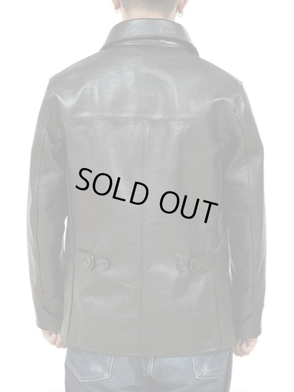 画像4: 【 LUA×Y'2 LEATHER（ルア×ワイツーレザー） 】 　別注ホースハイドカーコート [ Semi Aniline Horse (丘染め) ]【 限定モデル 】