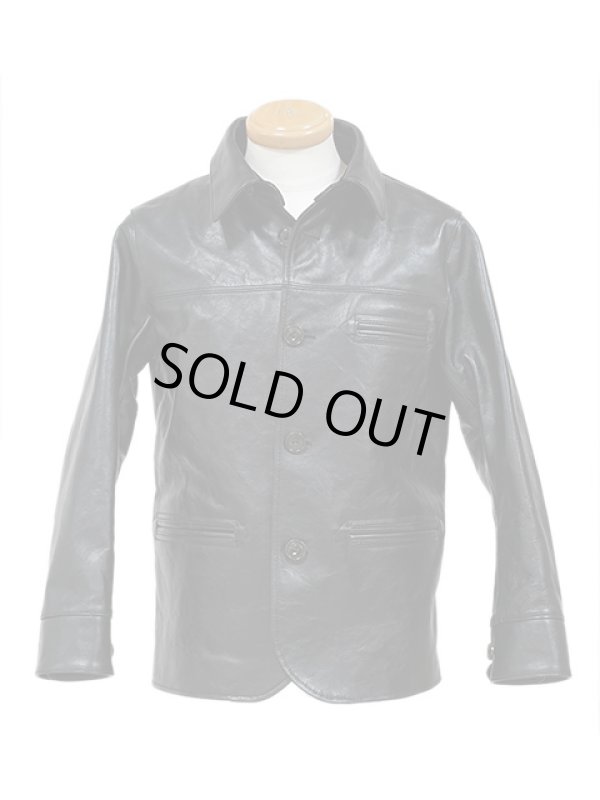 画像5: 【 LUA×Y'2 LEATHER（ルア×ワイツーレザー） 】 　別注ホースハイドカーコート [ Semi Aniline Horse (丘染め) ]【 限定モデル 】