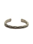 画像3: 【 Elaine Tahe（エレーン タヘ） 】ナバホシルバーバングル [ NAVAJO JEWELRY ] 【 メール便可 】