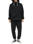 画像9: 【 FULLCOUNT（フルカウント） 】　ルーズテーパードスウェットパンツ　[ FLO Loose Tapered Sweatpants ] [ FULOCOUNT (フロカウント) ] [ BLACK ]