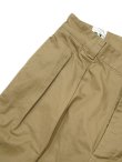 画像4: 【 GYPSY & SONS（ジプシー&サンズ） 】 M52 フレンチチノパンツ　[ M52 FRENCH CHINO ] [ BEIGE ]