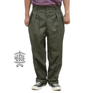 画像: 【 GYPSY & SONS（ジプシー&サンズ） 】 M52 フレンチチノパンツ　[ M52 FRENCH CHINO ] [ CHARCOAL ]