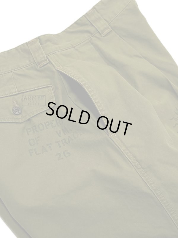 画像4: 【 GYPSY & SONS（ジプシー&サンズ） 】 M52 フレンチチノショーツ　[ MEMORIAL M52 FRENCH SHORTS ] [ Khaki ]