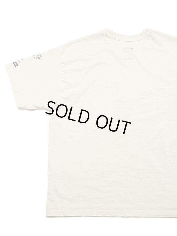 画像2: 【 GYPSY & SONS（ジプシー&サンズ） 】　HONDA × GS BAGGY TEE [ RACER ] [ IVORY ] 【 メール便可 】