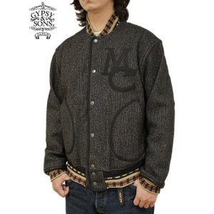 画像: 【 GYPSY & SONS（ジプシー&サンズ） 】　ビーチクロススポーツジャケット　[ BEACH CROTH SPORTS JACKET ] [ BLACK ]