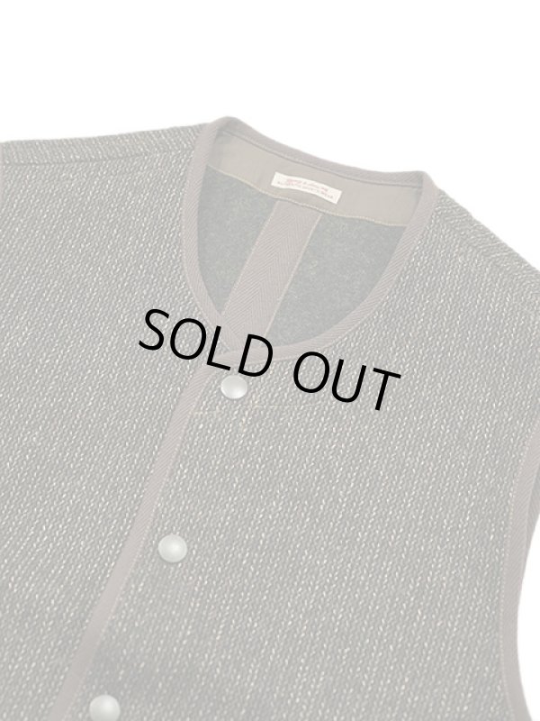 画像3: 【 GYPSY & SONS（ジプシー&サンズ） 】　ビーチクロスベスト　[ BEACH CROTH WAIST COAT ] [ D.BROWN ]