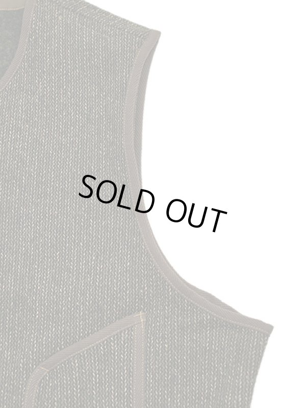 画像4: 【 GYPSY & SONS（ジプシー&サンズ） 】　ビーチクロスベスト　[ BEACH CROTH WAIST COAT ] [ D.BROWN ]