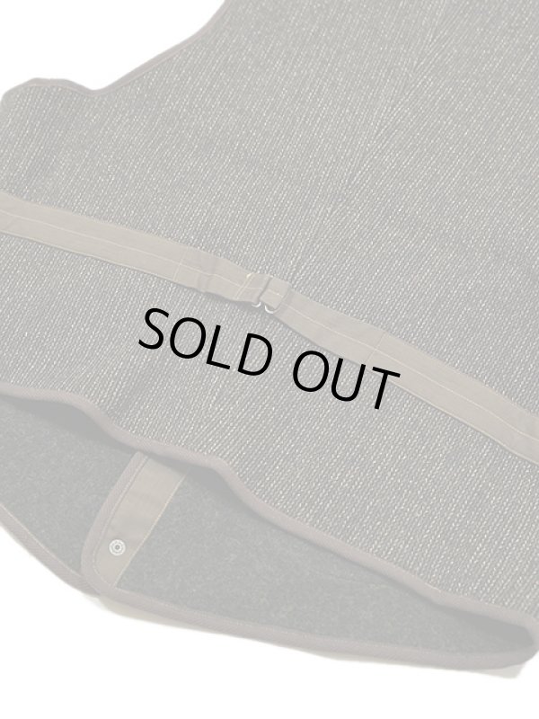 画像7: 【 GYPSY & SONS（ジプシー&サンズ） 】　ビーチクロスベスト　[ BEACH CROTH WAIST COAT ] [ D.BROWN ]